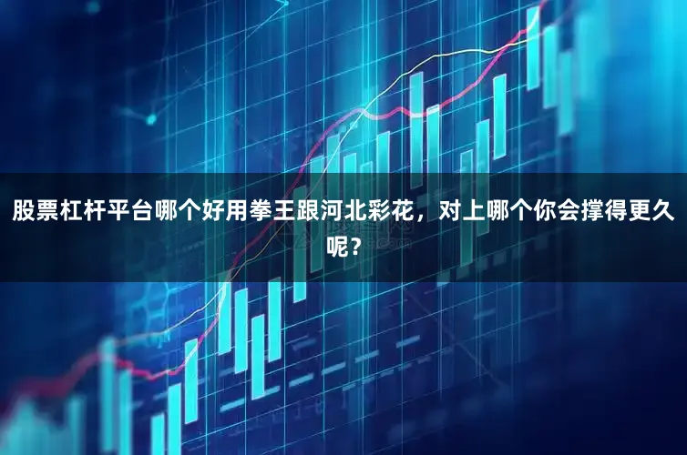 股票杠杆平台哪个好用拳王跟河北彩花，对上哪个你会撑得更久呢？